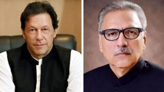 Imran Khan and Arif Alvi