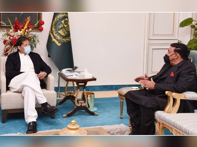 Imran Khan and Sheikh Rashid