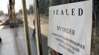 Karachi Shops Sealed