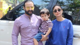 Kareena, Saif, Timur
