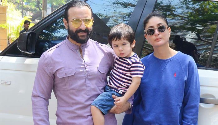 Kareena, Saif, Timur