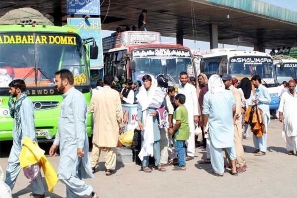 کورونا کا پھیلاؤ روکنے کیلئے بین الصوبائی ٹرانسپورٹ دو روز کیلئے بند