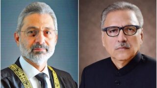Justice Faiz Isa and Arif Alawi