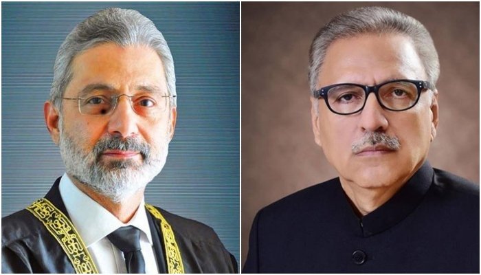 Justice Faiz Isa and Arif Alawi