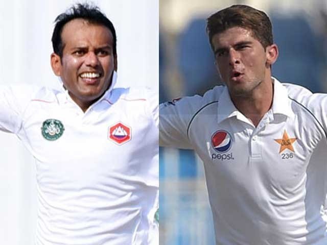 Noman Ali and Shaheen Afridi