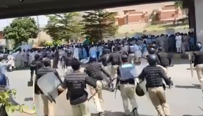 Peshawar Protest