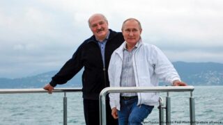 Putin and Lukashenko