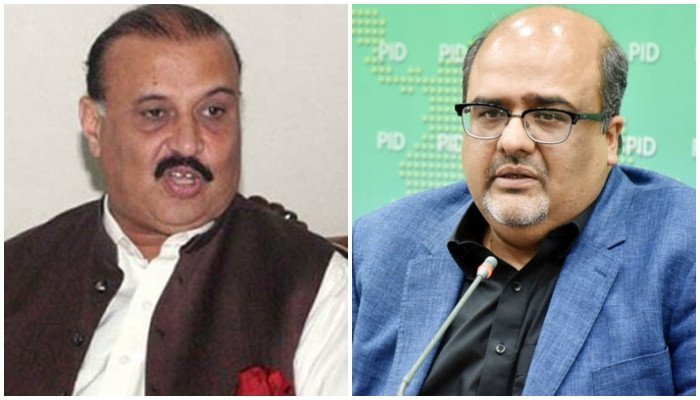 Raja Riaz and Shahzad Akbar