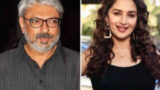 Sanjay Leela Bhansali and Madhuri