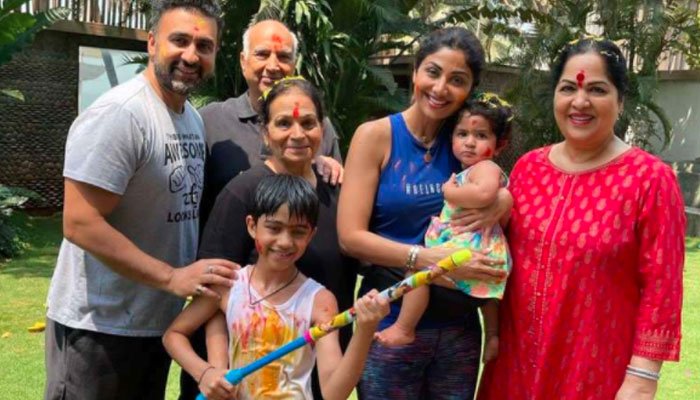 Shilpa Shetty Family