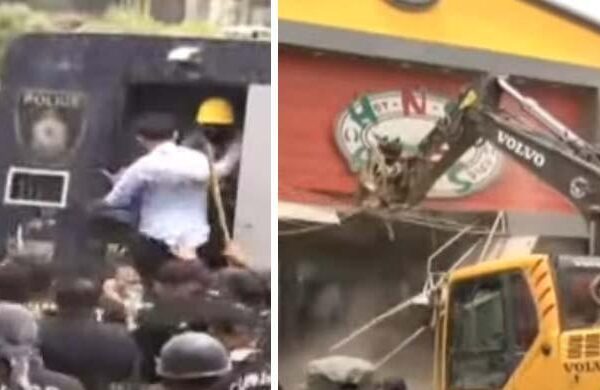 کراچی: سپریم کورٹ کے حکم پر تجاوزات کیخلاف آپریشن، مظاہرین اور پولیس کی جھڑپیں