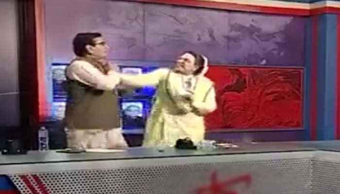 Qadir Mandokhel and Firdous Aashiq Awan