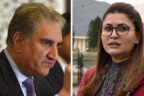 شاہ محمود اور شازیہ مری کے درمیان تلخ جملوں کا تبادلہ