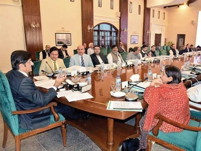 Sindh Cabinet Meeting
