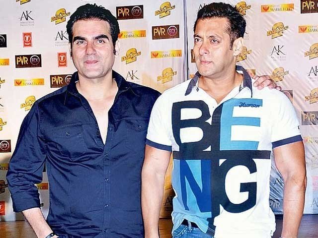 Arbaaz Khan and Salman Khan