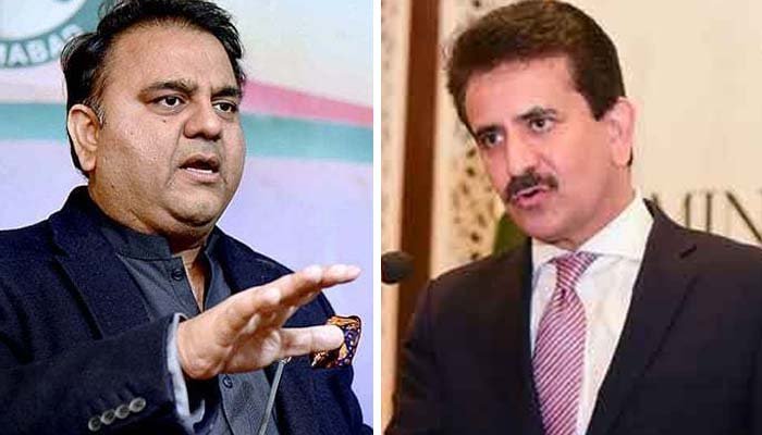 Fawad Chaudhry and Zahid Hafeez