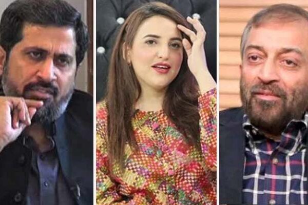 فاروق ستار اور فیاض چوہان کی بیویوں کو جلد ان کے کرتوت بتاؤں گی: حریم شاہ