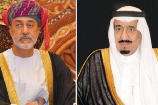 عمان کے فرمانروا اور خادم الحرمین الشریفین کے درمیان ٹیلی فون پر بات چیت