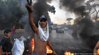 Libanon Protest in Beirut