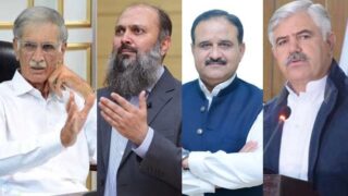 Mahmood Khan, Usman Bazdar, Jam Kamal, Pervez Khattak