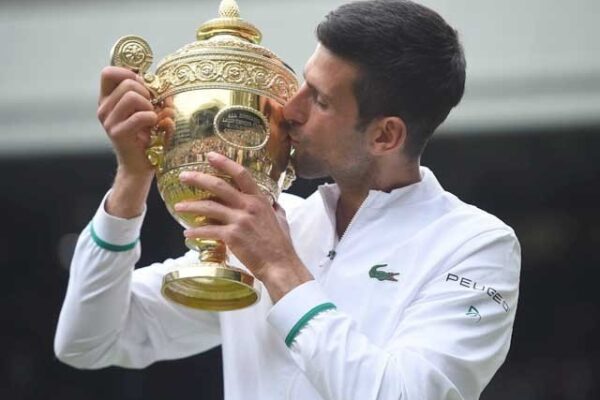 نووک جوکووچ نے ومبلڈن ٹینس کا ٹائٹل اپنے نام کرلیا