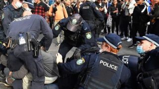 Protest in Australia