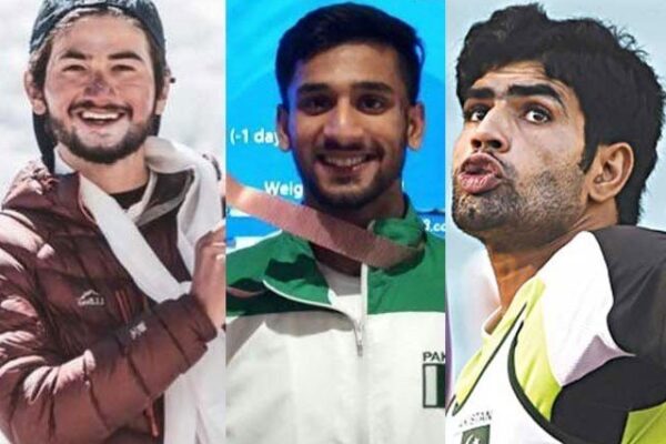 ارشد ندیم، طلحہ طالب اور شہروز کاشف کیلیے دس دس لاکھ روپے انعام کا اعلان