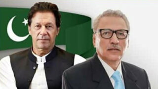 Imran Khan and Dr. Arif Alvi