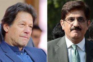 Imran Khan and Murad Ali Shah