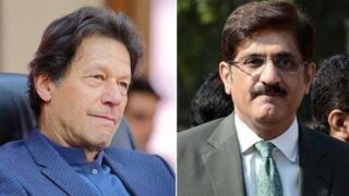 Imran Khan and Murad Ali Shah