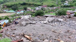 India landslides