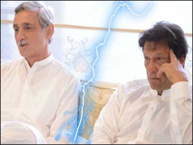 Jahangir Tareen and Imran Khan