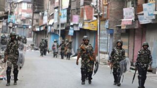 Kashmir Indian Curfew