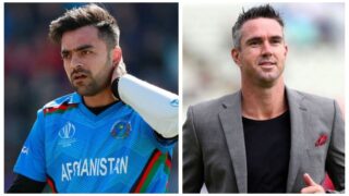 Rashid Khan and Kevin Pietersen