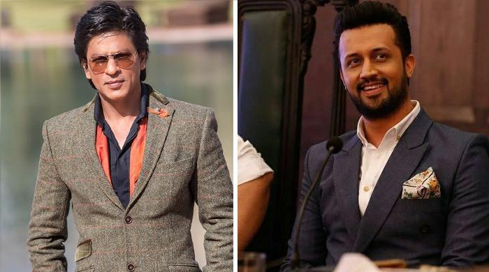 Shah Rukh Khan and Atif Aslam