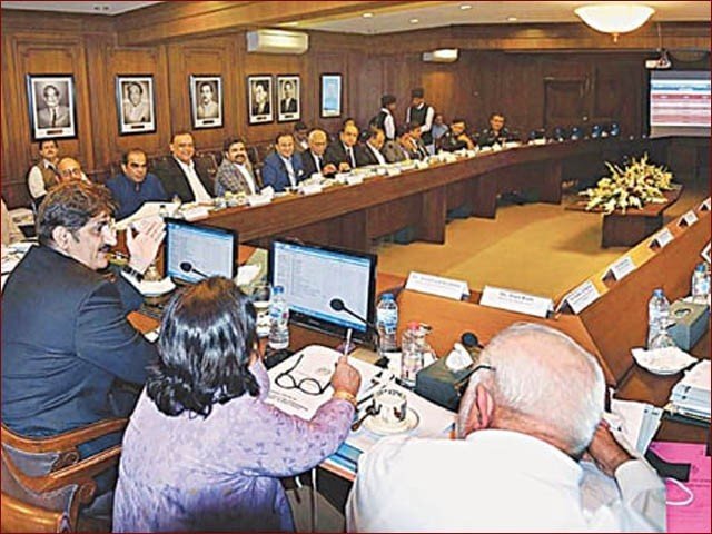 Sindh Cabinet Meeting
