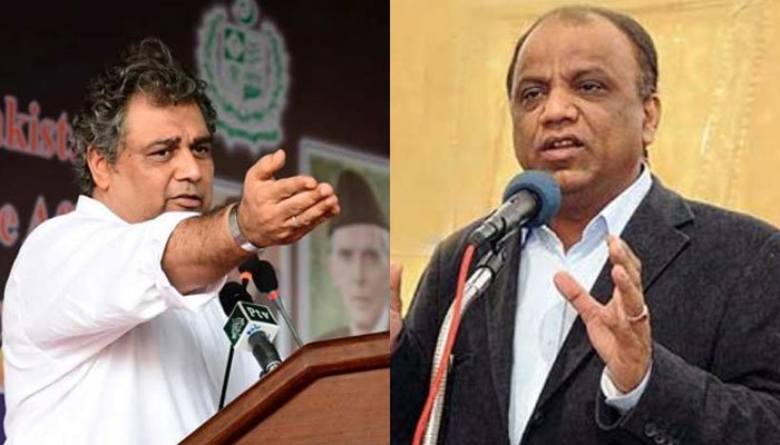 Ali Zaidi and Babar Ghauri