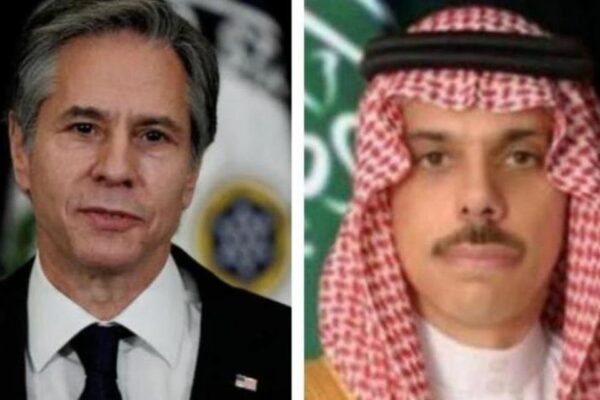 سعودی اور امریکی وزرا خارجہ کی افغانستان کی صورت حال پر بات چیت