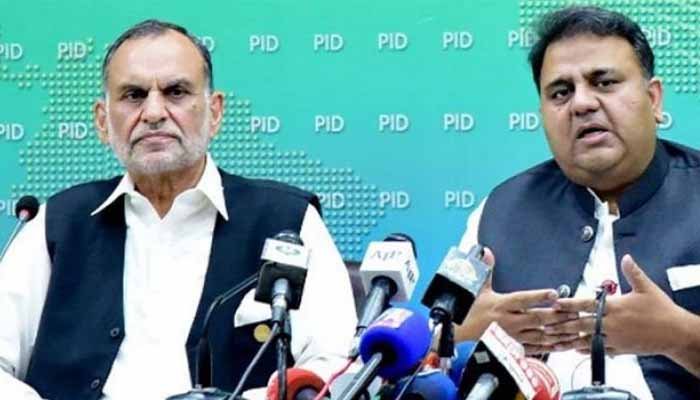 Azam Swati and Fawad Chaudhry