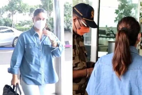 کرینہ کپور کو سیکیورٹی اہلکاروں نے ایئرپورٹ پر روک لیا