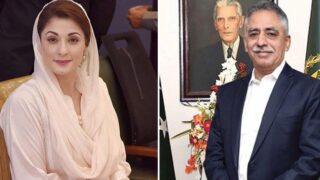 Maryam Nawaz and Muhammad Zubair