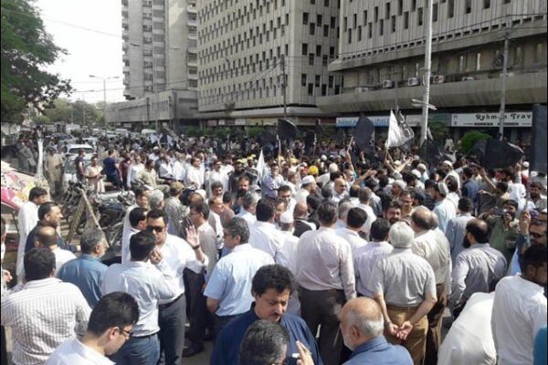 تاجروں کا ٹیکس اور میڈیا پابندیوں کیخلاف 27 ستمبر کو احتجاج کا اعلان