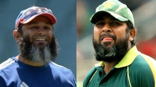 Mushtaq Ahmed And Inzamam-ul-Haq
