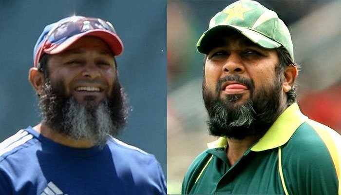 Mushtaq Ahmed And Inzamam-ul-Haq