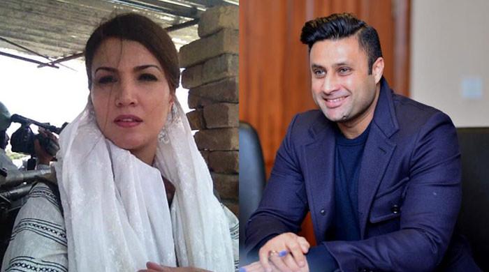 Reham Khan and Zulfi Bukhari