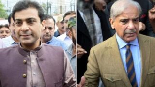 Shahbaz Sharif and Hamza Shahbaz