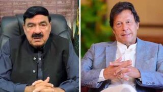 Sheikh Rashid and Imran Khan