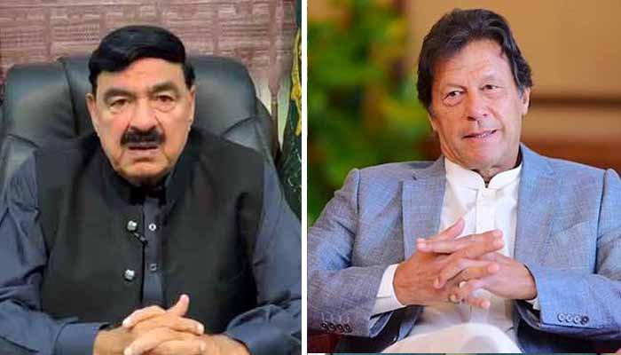 Sheikh Rashid and Imran Khan