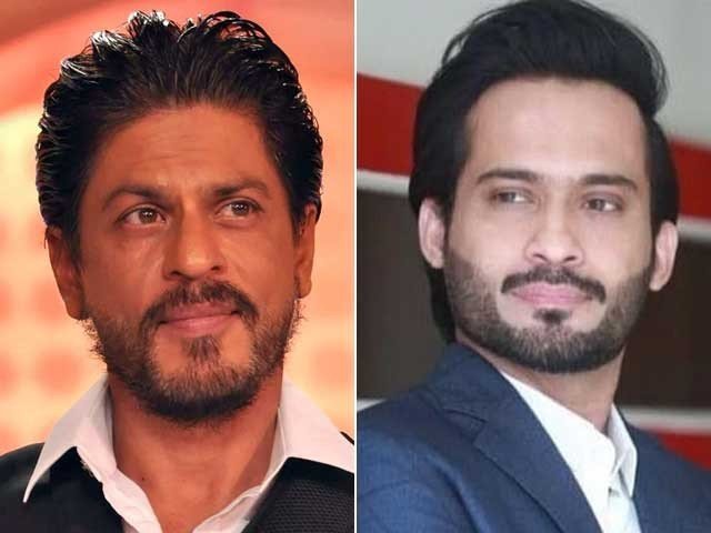 Waqar Zaka and Shah Rukh Khan