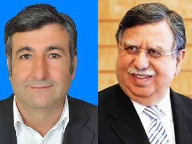 Ayub Afridi and Shaukat Tareen